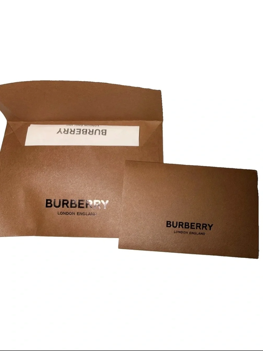 Burberry Tan Nova Check Belt with Silver 'B' Buckle